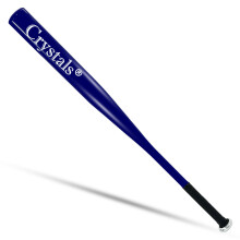 (34" Blue) 32/34" Heavy Duty Metal Baseball Bat Rounder Softball Pole Stick Stainless Steel