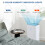 Costway Dehumidifier 20L/Day Versatile 3 Modes & 24H Timer w/ Child Lock Home 6