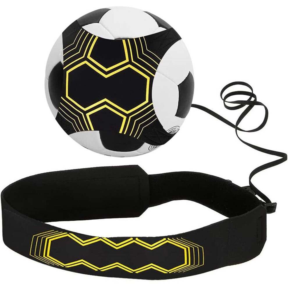 Football Training Auxiliary Belt Ball Belt Rebound Training Belt Adjustable Waist Belt Soccer Training Soccer Ball Bag