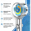 Scale and hard water shower head with hose and filter, (start-stop button) 3