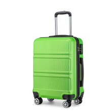 (20 inch) Apple Green 20/24/28Inch ABS Suitcase Set Spinner 4 Wheels Luggage Trolley Travel Case