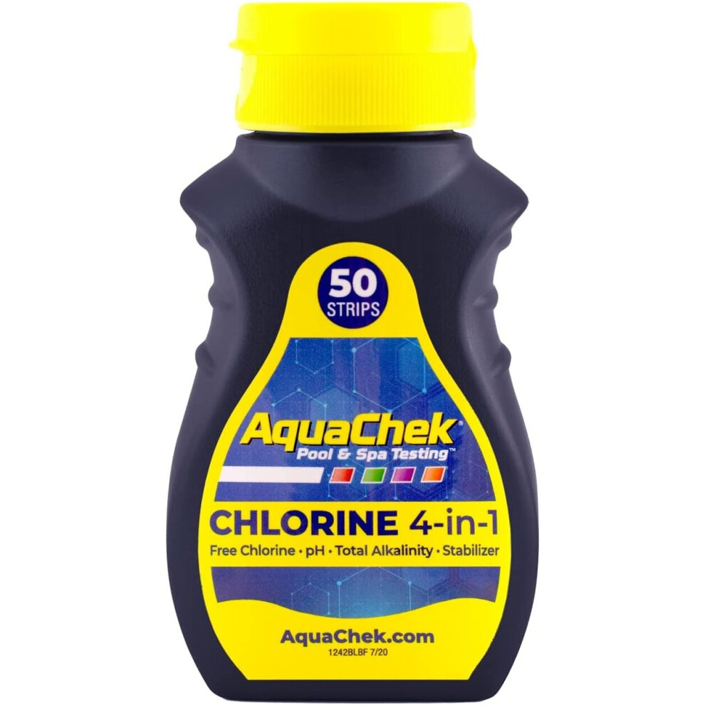 AquaChek 4-way Chlorine Test Strips