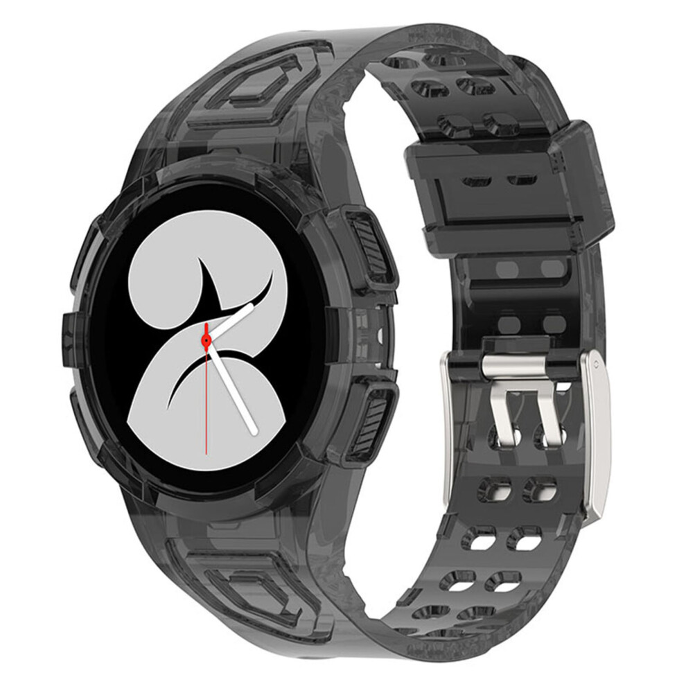 (Transparent Black, 40Mm) Tpu Watch Strap Wrist Band Strap For Samsung Galaxy Watch 6 40/44Mm Black,Not,Specified 713929766352