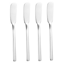 Butter Spreader Stainless Steel Butter Knife Cheese Spreaders for Butter Sandwiches Cheese Breakfast, Set of 4