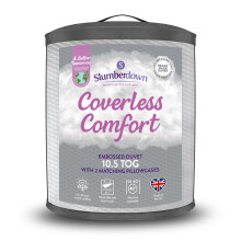 (Single, Embossed Waffle) Slumberdown Coverless Comfort Embossed Waffle Duvet UK Made