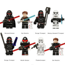 8 pièces - Jouets Star Wars Flametrooper Soldat d'Assaut Lourd - Figurines d'action articulées compatibles LEGO - Jouet pour enfants