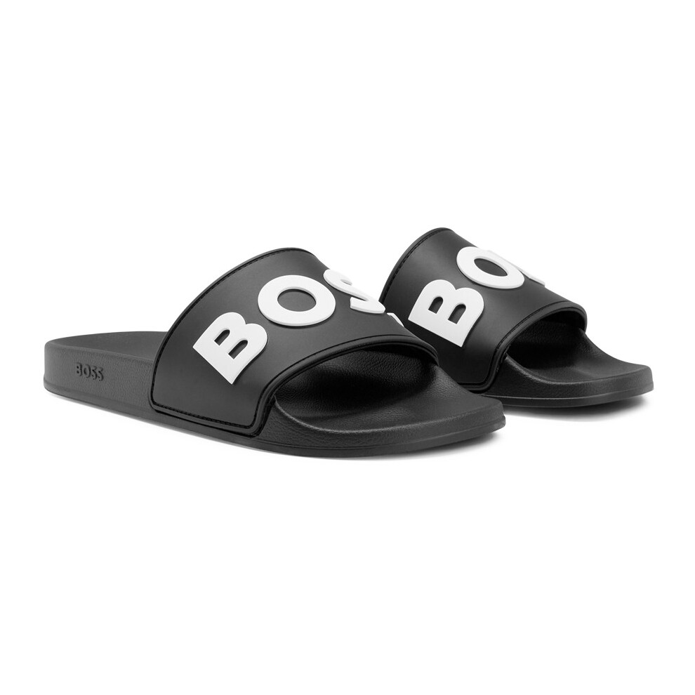 (7) Hugo Boss Italian-Made 50425152001 Slides UK 7-10