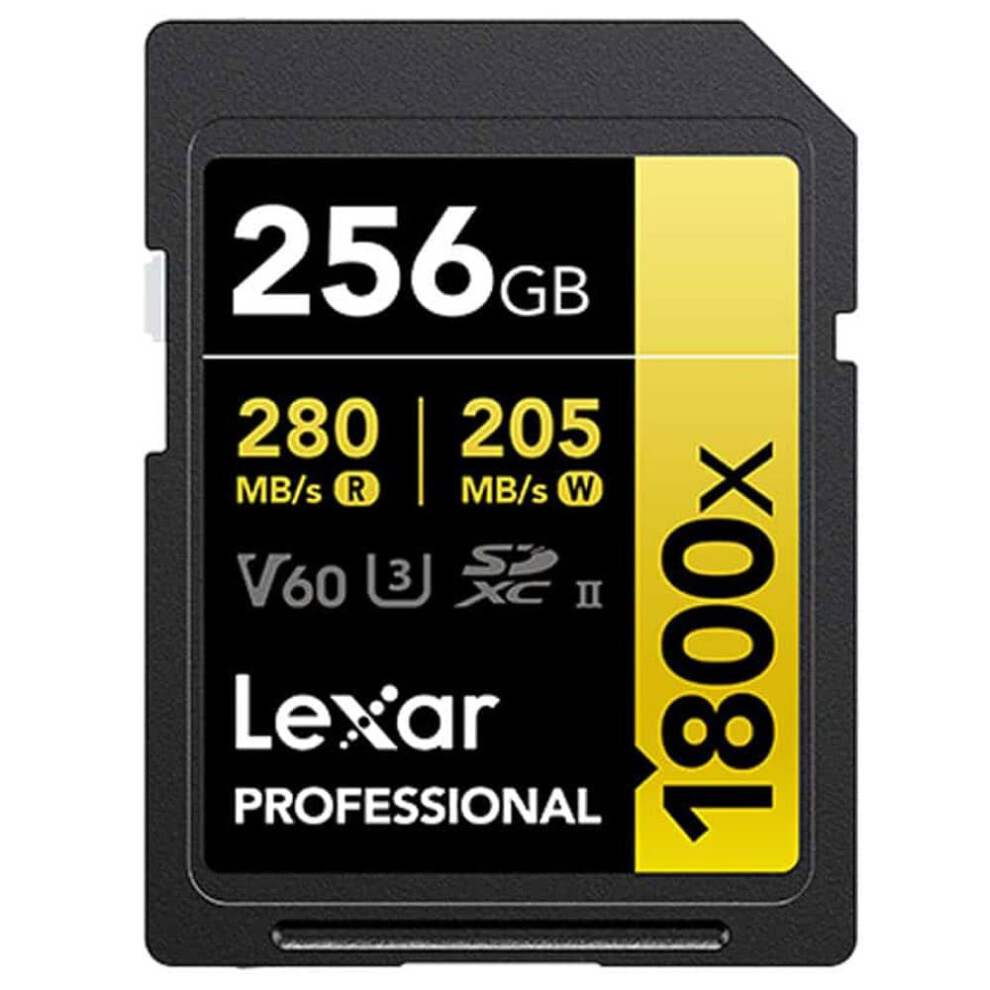 Lexar Professional 1800X Sdxc Uhs-Ii Card 256Gb