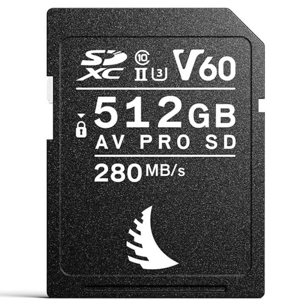 Angelbird Av Pro Sd V60 Mk2 Uhs-Ii Sdxc Memory Card 512Gb 812937023836