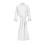 The Organic Company Calm Bathrobe Medium/Large Natural White 5
