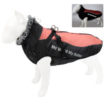 (Red, XL) Dog Waterproof Clothes Vest Jacket Winter Warm Coat for Medium Large Dogs XL-6XL