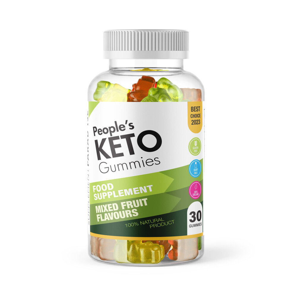 Supplement Paradise People's Keto Gummies - 1 Month Supply
