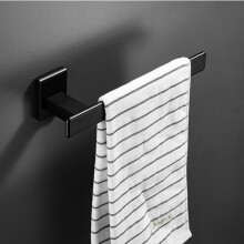 (a-Towel Bar) Toilet Paper Holder Bar Bathroom Shelf Toliet Rack Tissue Box Shelf Paper Towel Bathroom Accessories Space Aluminium Lacquered