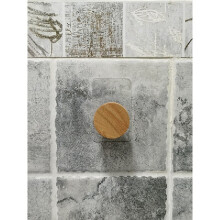 (a-accessories circular) Nail-free Paper Towel Holders Bathroom Docor Towel Rack Toilet Accessories