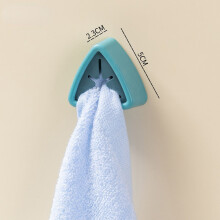 (a-Sky) Self adhesive towel Wall Mounted Bathroom Towel Hook wall hanging bathroom towel hook storage rack waterproof kitchen rag plug