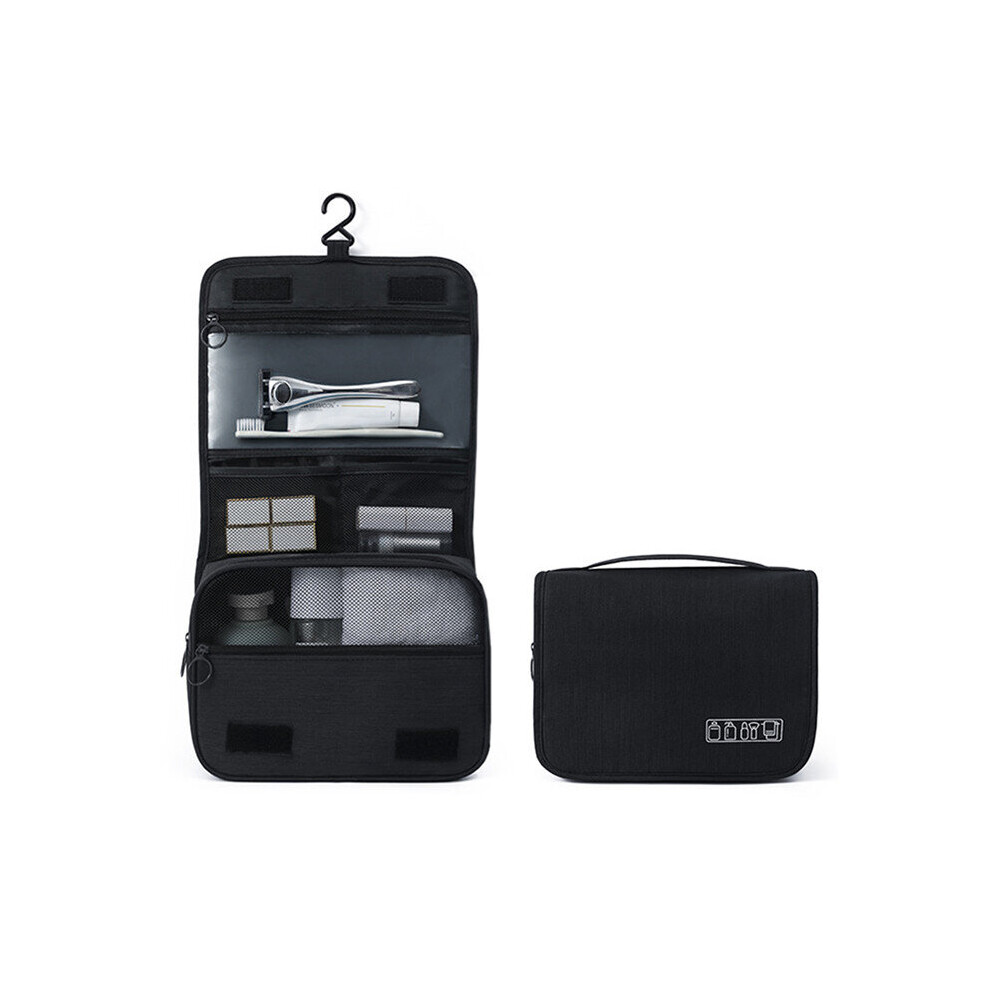 (a-black) Hanging Travel Big Cosmetic Toiletry Bag Women Men Necessary Make Up Beauty Vanity Cases Organizer Accessory Storage Wash Pouch-image-OPC-PCBXHBN-NEW