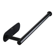 (a-lengthen black) Modern Design Stainless Steel Bathroom Lavatory Toilet Paper Holder Wall Mount Roll Tissue Towel Roll Dispenser Paper Holder