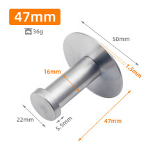 (a-02) With Suction Cup Robe Hook Wall Door Hook Removable Towel Hanger Clothes Towel Hanger Self Adhesive Key Holder Rack Heavy Duty