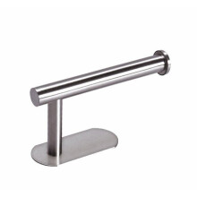 (a-Rectangular base) Free Kitchen Roll Paper Accessory Wall Mount Toilet Paper Holder Stainless Steel Bathroom tissue towel accessories rack holders