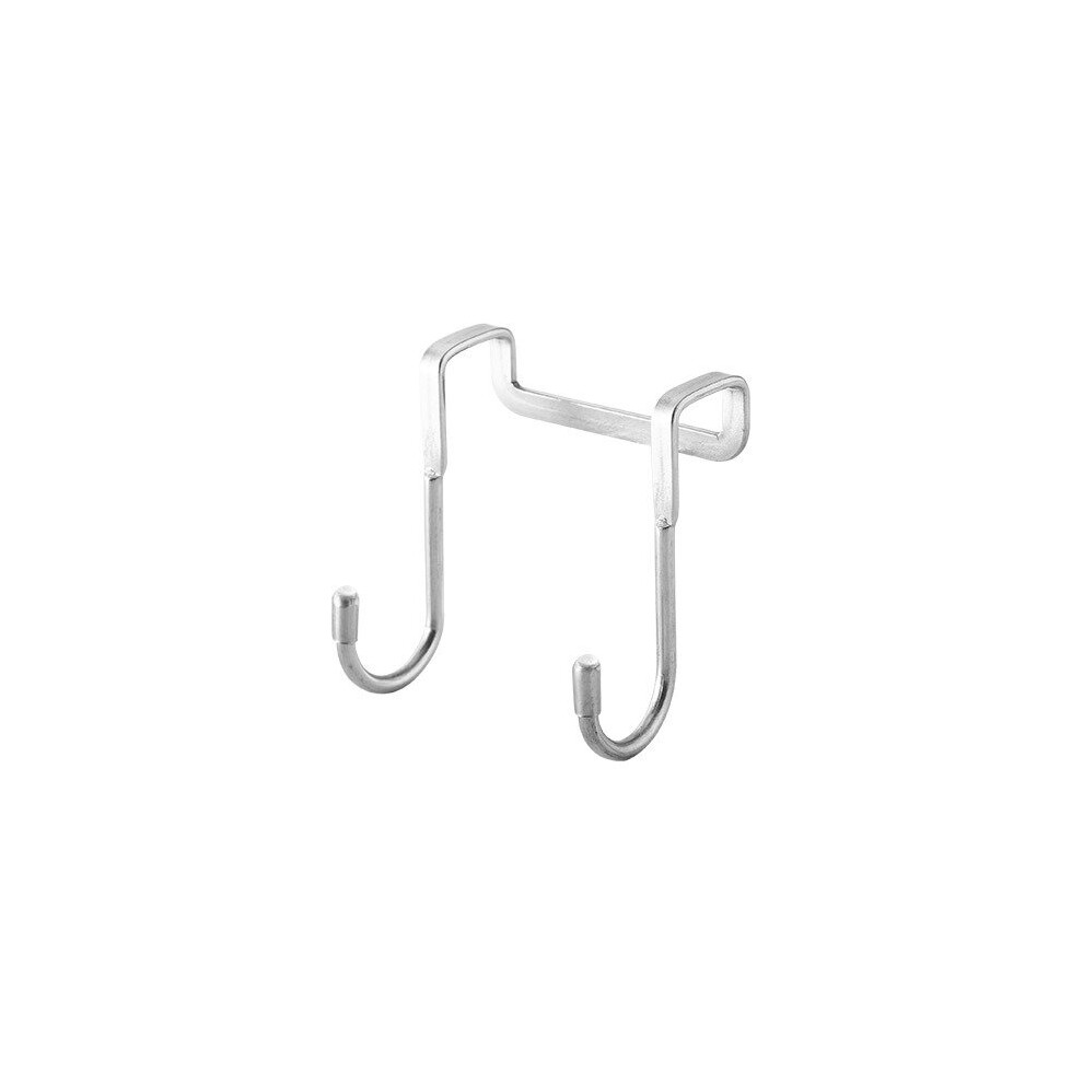 (a-A-S-Silver) S-type Door Hanger Hook Stainless Steel Free Punching Cabinet Door Cloth Hook Door Back Wall Mounted Hook kitchen hanger  tools-image-OPC-PCBXPR7-NEW