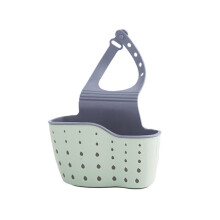 (a-A01) Sink Holder Kitchen Hanging Drain Basket Adjustable Soap Sponge Shelf Organizer Bathroom Faucet Storage Holders Kitchen Tools