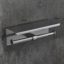(a-k10 Brushed-304) 304 stainless steel Bathroom toilet paper holder Bathroom Towel holder Wall-mounted Shelf For Bathroom Accessories
