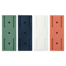 (a-4pcs) Self-Adhesive Power Strip Holder Fixator Wall Hanging Desktop Socket Fixer Cable Organizer Strong Loading Wall Fixer For Home