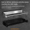 (a-Black2pcs) Paper Towel Holder Stainless Steel Space-saving Tissue Storage Bracket Silver 2