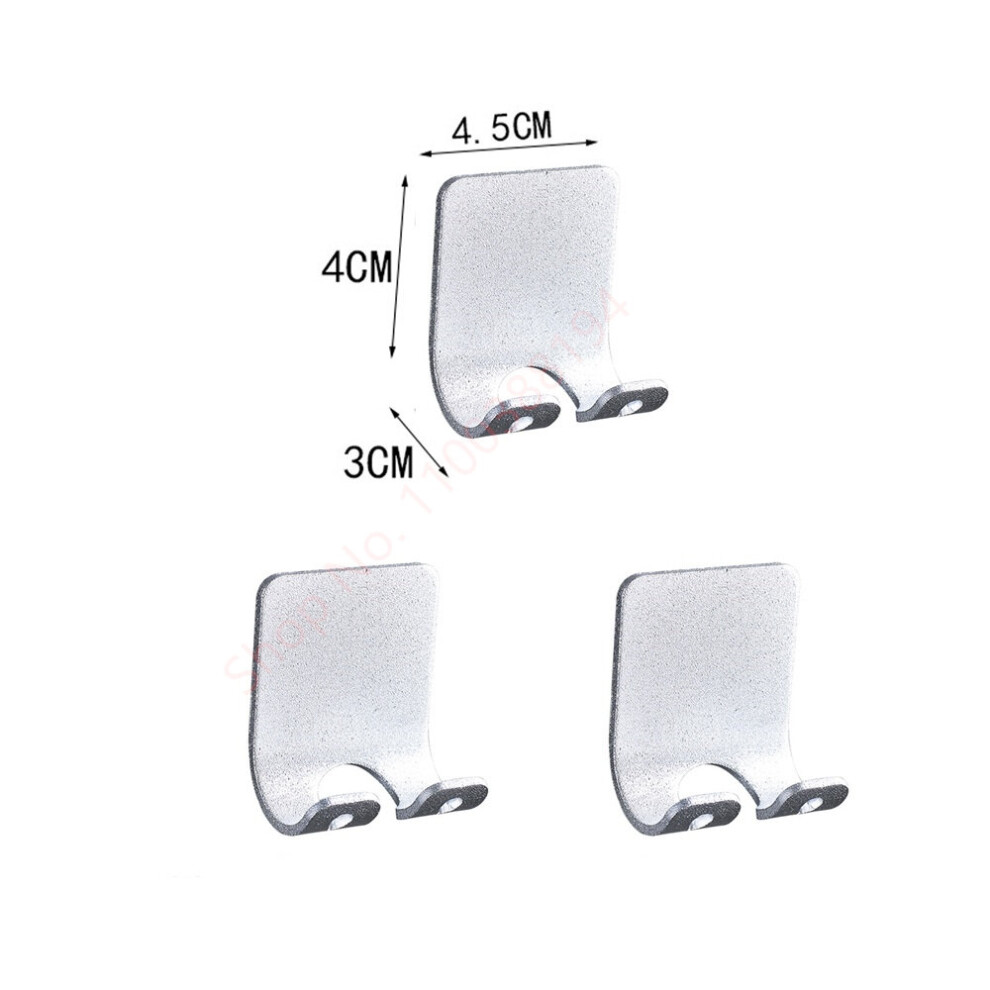 (a-White) 1/2/3PCS Punch Free Shaving Razor Holder Men Shaver Storage Hook Wall Door Keys Cloth Coat Towel Hanger Bathroom Rack Kitchen-image-OPC-PCBXTSJ-NEW