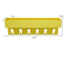 (a-1) No Drilling Hanging Rack 1pcs Bathroom Kitchen Storage Rack Storage Organization Rack With Hooks Wall Mounted Towel Rack