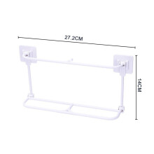 (a-Type-B-3) Wall Mounted Shoe Rack Foldable Shoes Hanger Slippers Drain Storage Rack Shelf Shoe Hanging Holder Bathroom Organizer