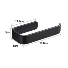 (a-A) Bathroom Accessories Stainless Steel Towel Bar Roll Paper Holder Wall Mounted Towel Rack Toilet Paper Robe Rack Shelf For Home