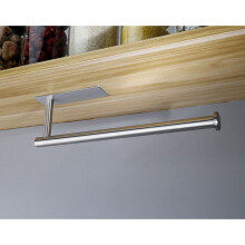 (a-Black) 304 Stainless Steel WC Paper Holder Brushed Gold Black Adhesive Toilet Paper Towel Shelf Tissue Roll Hanger for Kitchen Bathroom