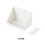 (a-White S) Plastic Storage Rack Wall Mounted Case Bathroom Kitchen Organizer Container Bedroom Self Adhesive Space Saving Hanging Shelf 1