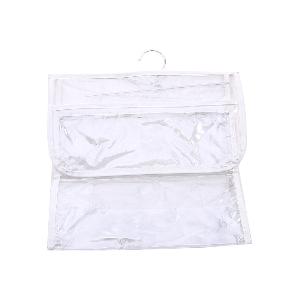 (a-White large) Travel Waterproof Hook Wash Bag Hanging Makeup Bag Wall Hanging Organizer Storage Bathroom Shower Accessories Towel Clothes bag-image-OPC-PCBXWZ7-NEW