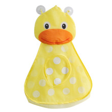 (a-Yellow) Baby Kid Bath Time Fun Toy Storage Hanging Bag Mesh Home Bathroom Organizer Net Accessories Portable Lightweight Design Handy