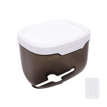 (a-Gray) Wall Mounted Toilet Paper Holder Waterproof Tray Roll Tube For Toilet Mobile Phone Storage Shelf Tray Tissue Shelf Bathroom Box