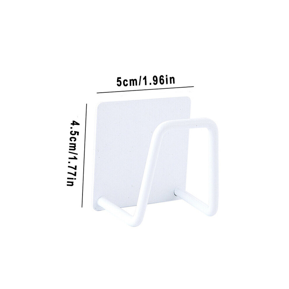Photos - Tap Hidden Part  Sink Sponge Rack Stainless Steel Wire Ball Rag Organizer Holder Self Adhesive Drain Drying Rack Kitchen Wall Hook(a-white)