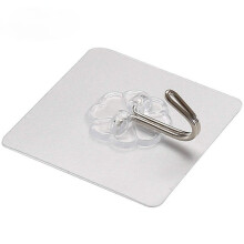 (a-Transparent 30Pcs) 1/15/30Pcs Hooks for Bathroom Self Adhesive Door Wall Hook Hanger Suction for Kitchen Storage Garlands Towel Hanging Hooks