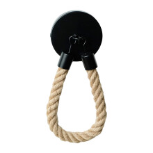 (a-01) Nail-free Towel Hanging Rope Toilet Paper Holder Kitchen Bathroom Toilet Paper Holder Storage Rack Suction Cup Wall Mounted