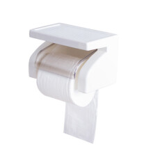High Quality Durable Plastic Toilet Paper Holder Tissue Box Holder Roll Paper Bracket Waterproof Bathroom Accessories