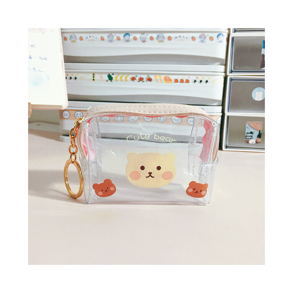 Dechoicelife (A-No.13) Ins Storage Bags Organizer Cosmetic Cute Pen Bag Female Portable Handbags High-Level Travel Storage Bag Wash Bag Home Organizer