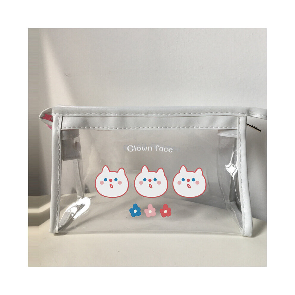 Dechoicelife (A-No.05) Ins Storage Bags Organizer Cosmetic Cute Pen Bag Female Portable Handbags High-Level Travel Storage Bag Wash Bag Home Organizer