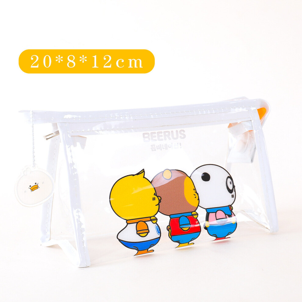 Dechoicelife (A-No.23) Ins Storage Bags Organizer Cosmetic Cute Pen Bag Female Portable Handbags High-Level Travel Storage Bag Wash Bag Home Organizer