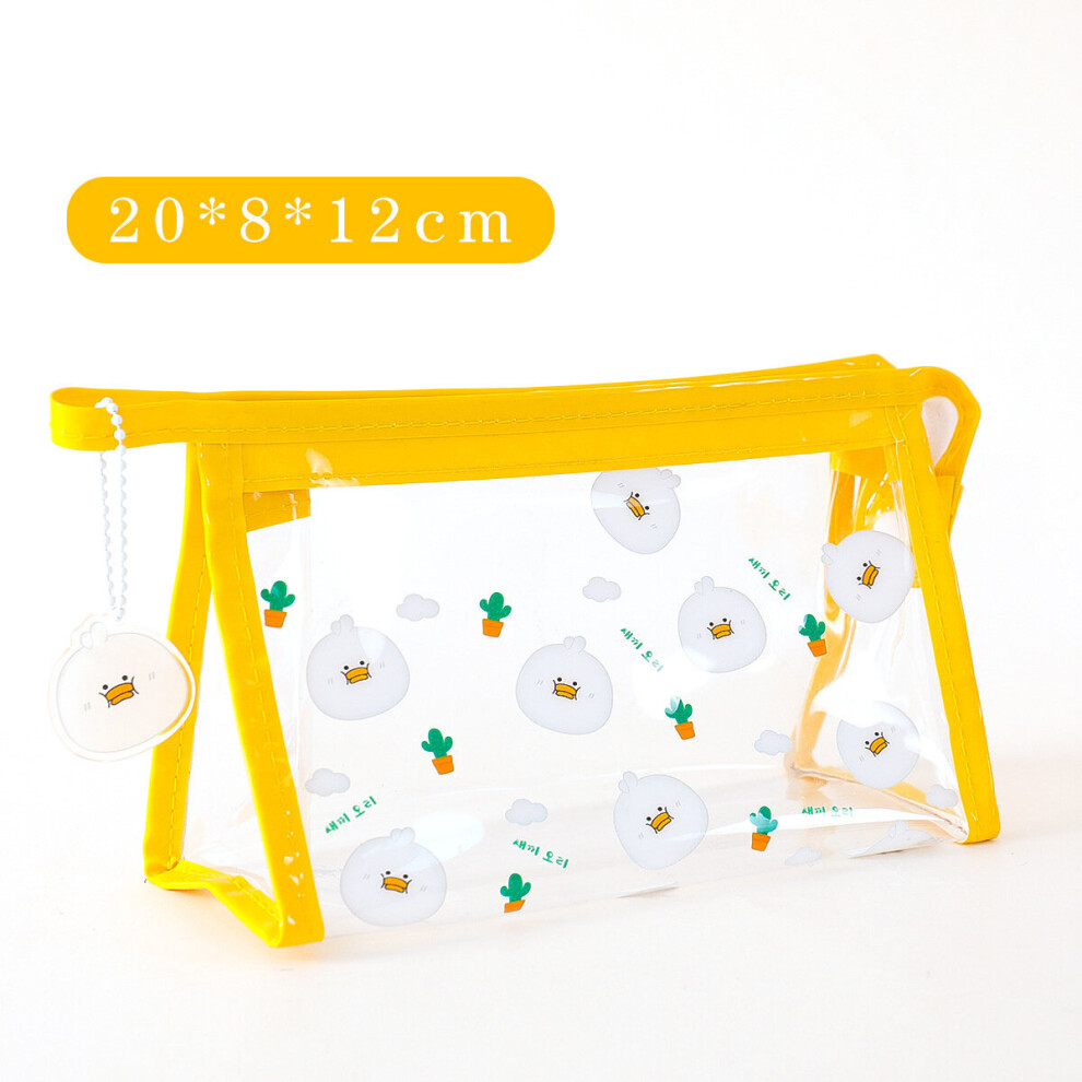 Dechoicelife (A-No.24) Ins Storage Bags Organizer Cosmetic Cute Pen Bag Female Portable Handbags High-Level Travel Storage Bag Wash Bag Home Organizer