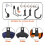 (a- 25x184mm) Hook Loop Storage Cable Strap Nylon Heavy Duty Extension Cord Holder Organizer 2