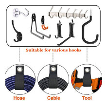 (a- 25x184mm) Hook Loop Storage Cable Strap Nylon Heavy Duty Extension Cord Holder Organizer