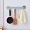 (a-B) Bathroom Storage Rack Towel Holder Self-adhesive Organizer Hooks Multi-purpose Cupboard Storage Shelf Kitchen Accessories 5