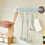 (a-B) Bathroom Storage Rack Towel Holder Self-adhesive Organizer Hooks Multi-purpose Cupboard Storage Shelf Kitchen Accessories 6