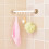 (a-B) Bathroom Storage Rack Towel Holder Self-adhesive Organizer Hooks Multi-purpose Cupboard Storage Shelf Kitchen Accessories 2